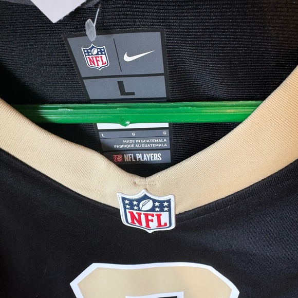 SOLD - Nike Authentic - DREW BREES Saints On Field Jersey Brand New with Tags - Picture 3 of 4